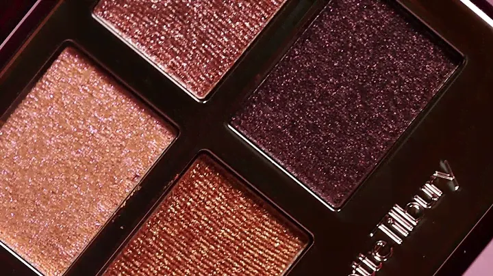 Swatch time. Charlotte Tilbury. Luxury Palette of Pops - Celestial Eyes