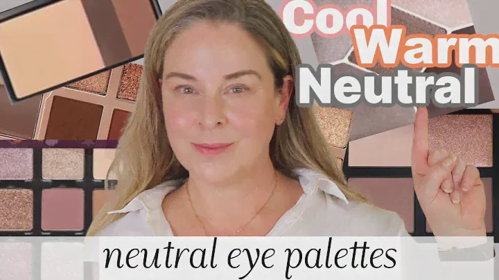 Best Neutral Eye Shadow Palettes -  Small Palettes for Every Day - Cool, Warm & Neutral-Neutral