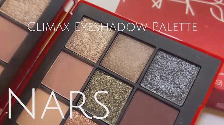 Nars Climax Eyeshadow Palette - Swatches