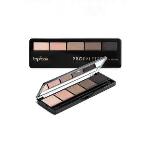 Палитра теней для век 5-цветная Topface Pro Palette Eyeshadow-0