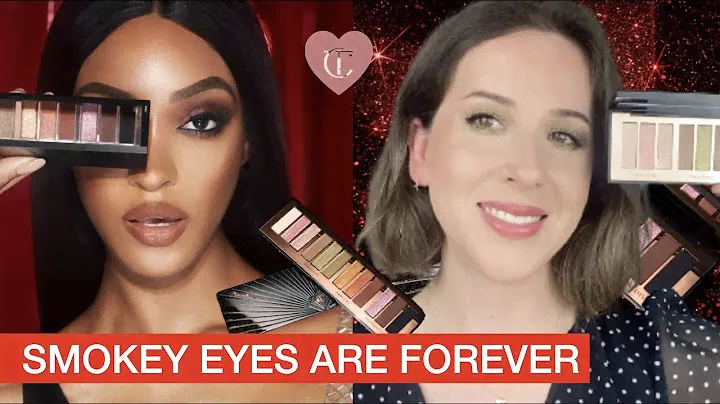 Charlotte Tilbury Smokey Eyes Are Forever свотчи, макияж, о Шарлотт Тилбери #darling