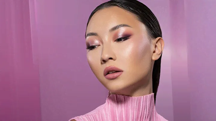 Sparkling Halo Eye makeup ft the NEW LOVE FACE PALETTE| Natasha Denona Makeup