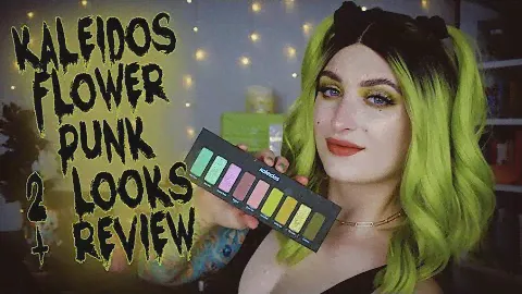 Kaleidos Flower Punk Palette | 2 Looks + Review
