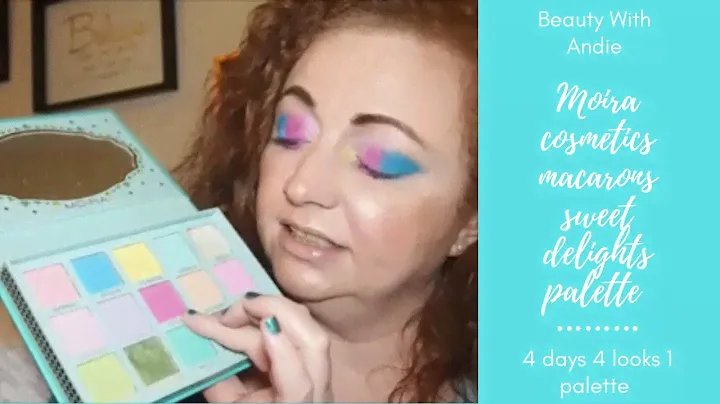 MOIRA MACARONS SWEET DELIGHT PALETTE | 4 DAYS 4 LOOKS 1 PALETTE