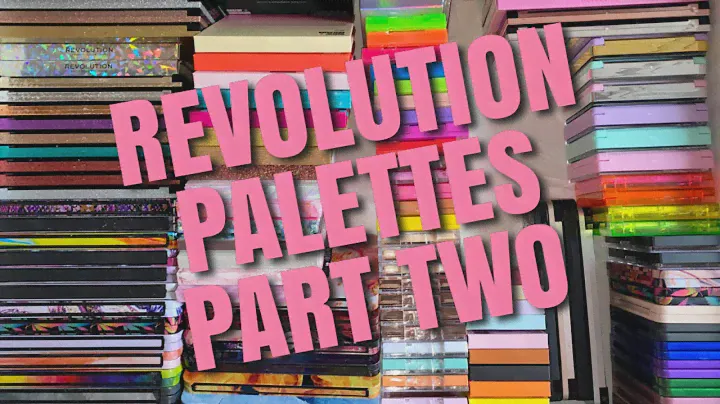 REVOLUTION PALETTE COLLECTION PART TWO | LIZZIE DEMETRIOU