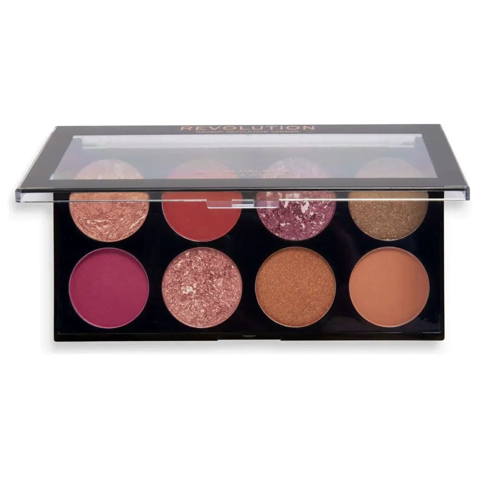 Makeup Revolution Палетка румян Ultra Blush Palette Golden Soul-0