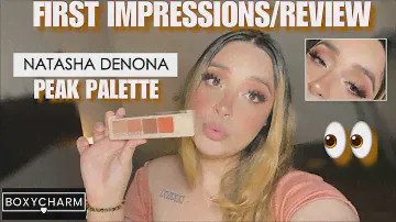 NATASHA DENONA PEAK PALETTE-FIRST IMPRESSIONS/REVIEW | JESSICA CABALLERO