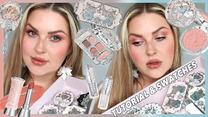 idk about this one... 😭 LIP SWATCHES & MORE 🦢🩰 Flower Knows Swan Ballet Collection