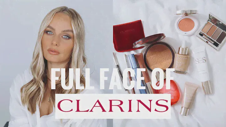 Full Face Of CLARINS Makeup tutorial! First impressions + Try Out