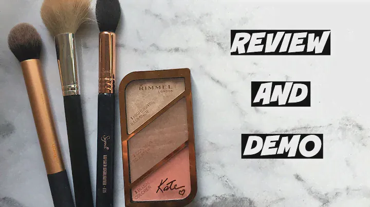 NEW Rimmel Kate Sculpting & Highlighting Kit | Review & Demo