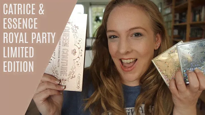 CATRICE & ESSENCE ROYAL PARTY LIMITED EDITION // First impression, swatches & a look