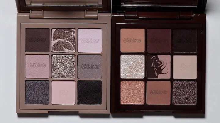Huda Beauty Creamy Obsessions Palette Swatches