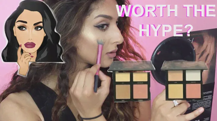 Demo + Review | Huda Beauty 3D Highlighter Palette | First Impression