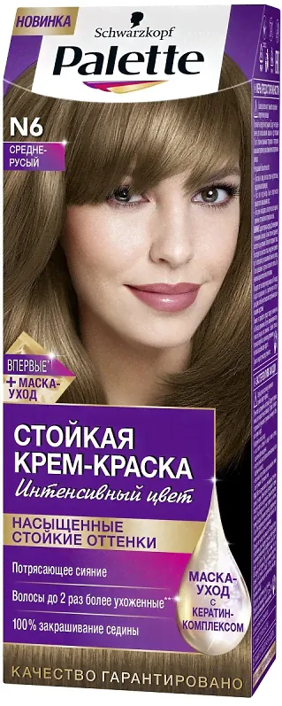 Паллетт (Palette) Краска для волос N 6 (7-0) Средне-русый-0