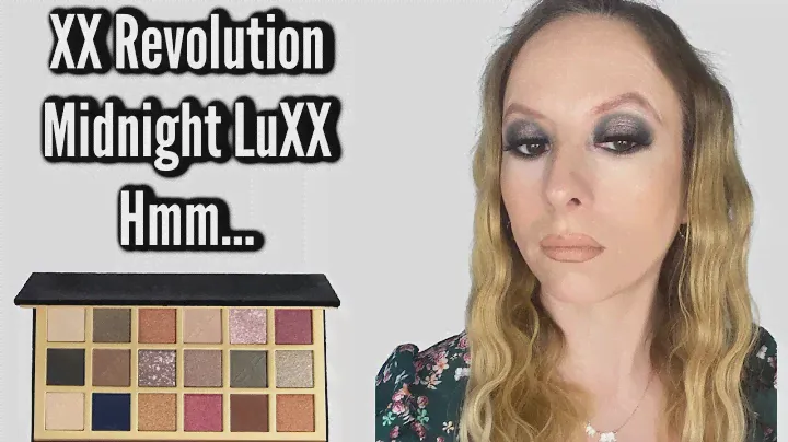 XX Revolution LuXX Midnight LuXX palette- Incohesive colour story? Testing and review