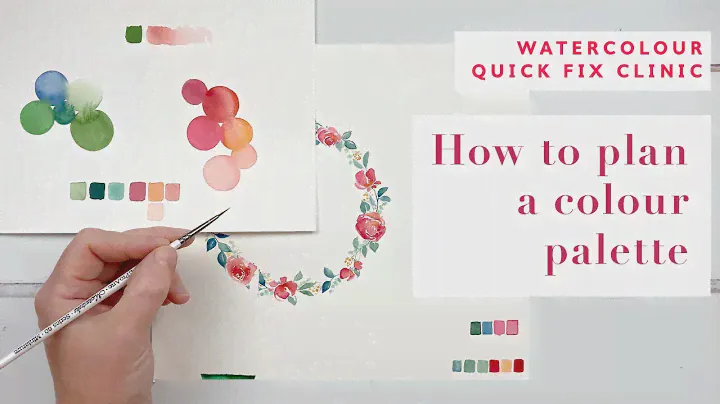 How To Plan A Colour Palette with Watercolour