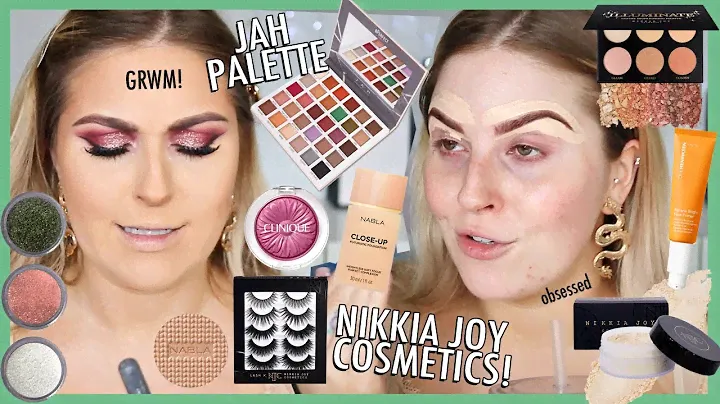 GRWM 🔥 ft JAH Clientele Palette & Nikkia Joy Cosmetics!
