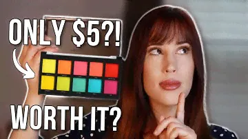 The PERFECT $5 NEON PALETTE? Profusion Cosmetics Neon Palette Review