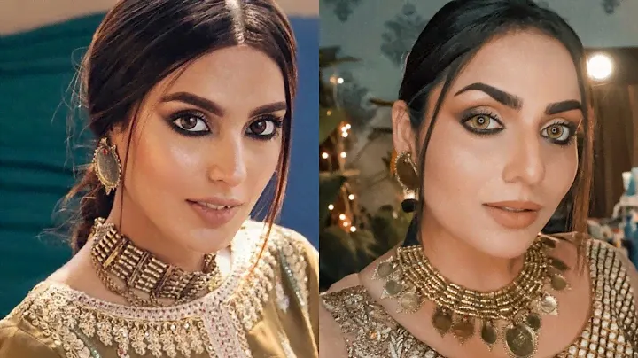 Iqra Aziz Inspired Makeup Tutorial || O.TWO.O Products Review