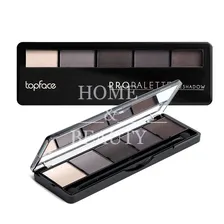 Палетка теней для век Pro Palette (5-цветная), TOPFACE
