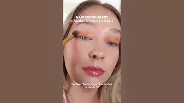 New Trend Alert: Peaches & Cream Makeup🍑