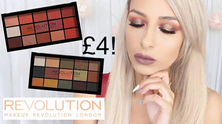 £4 ABH DUPE? MAKEUP REVOLUTION ICONIC RELOADED PALETTE