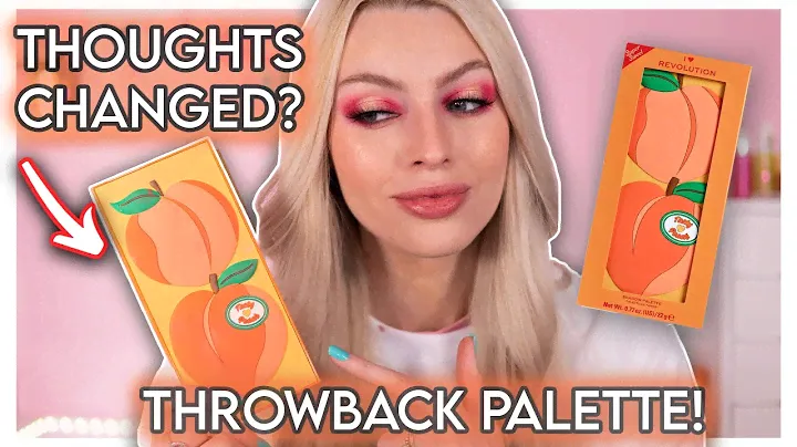 TIME FOR SPRING Eyeshadow | TASTY PEACH THROWBACK 🍑