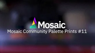 Mosaic Community Palette Prints #11