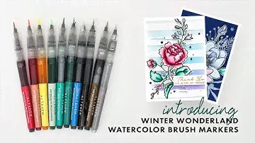 Altenew Product Intro - Winter Wonderland Watercolor Brush Markers