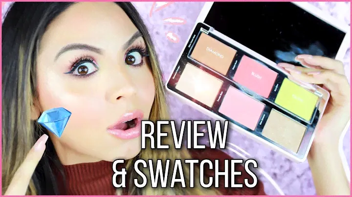 DIAMONDS ON MY FACE! NATASHA DENONA DIAMOND BLUSH PALETTE REVIEW
