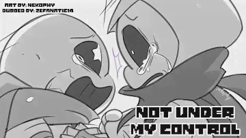 Not Under My Control //Palette and Goth Comic// (Undertale AU Sanses)