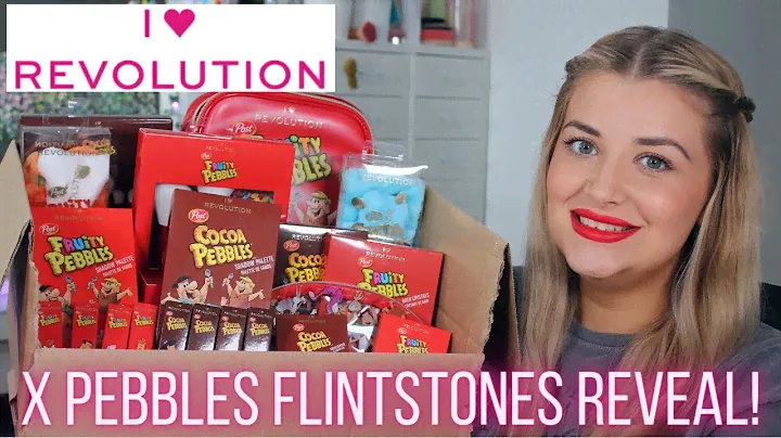 I HEART REVOLUTION X PEBBLES FLINTSTONES COLLECTION REVEAL & SWATCHES! | I HEART REVOLUTION