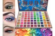 Профессиональная палитра теней для макияжа Nude Yachan Beauty Eyeshadow Palette Blue 70 цветов