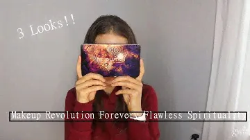 3 LOOKS WITH MAKEUP REVOLUTION FOREVER FLAWLESS SPIRITUALITY PALETTE