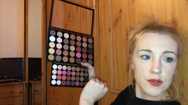 Makeuprevolution Pro Hd amplified socialite palette vs flawless 4