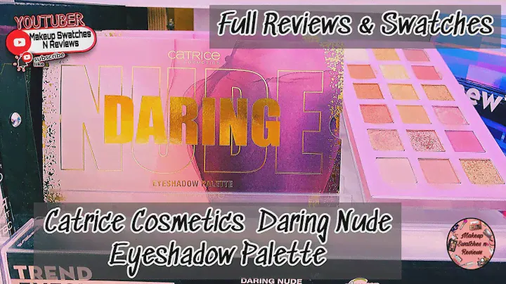 Catrice Cosmetics Daring Nude Eyeshadow Palette | Catrice Kosmetik Lidschatten Palette