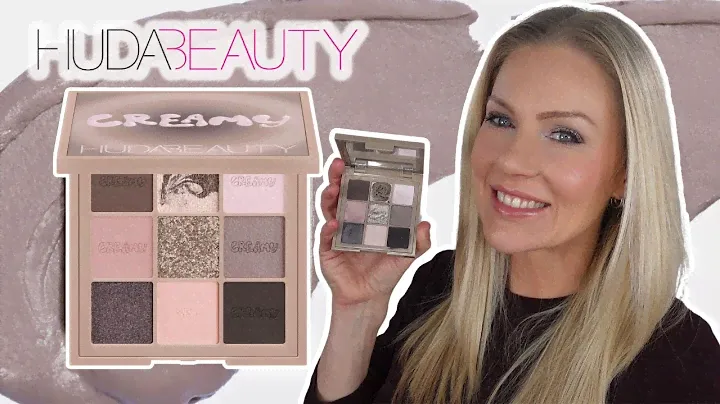 *NEW* HUDA BEAUTY CREAMY OBSESSIONS EYESHADOW PALETTE in GREIGE