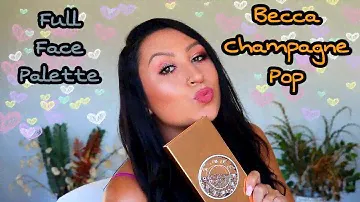 BECCA pop — палетка для лица и глаз в стиле сияющего шампанского в стиле поп-музыки